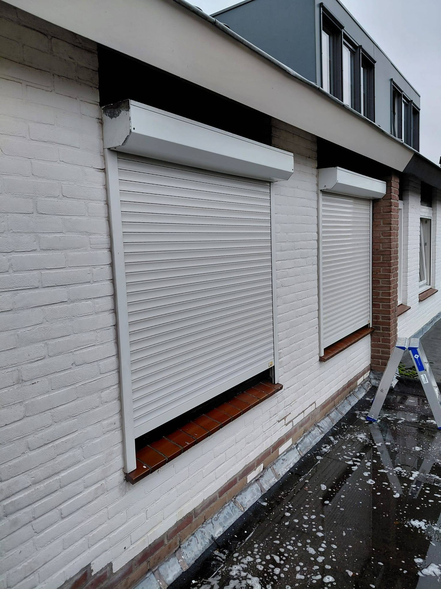 Rolluiken reiniging buitengevel